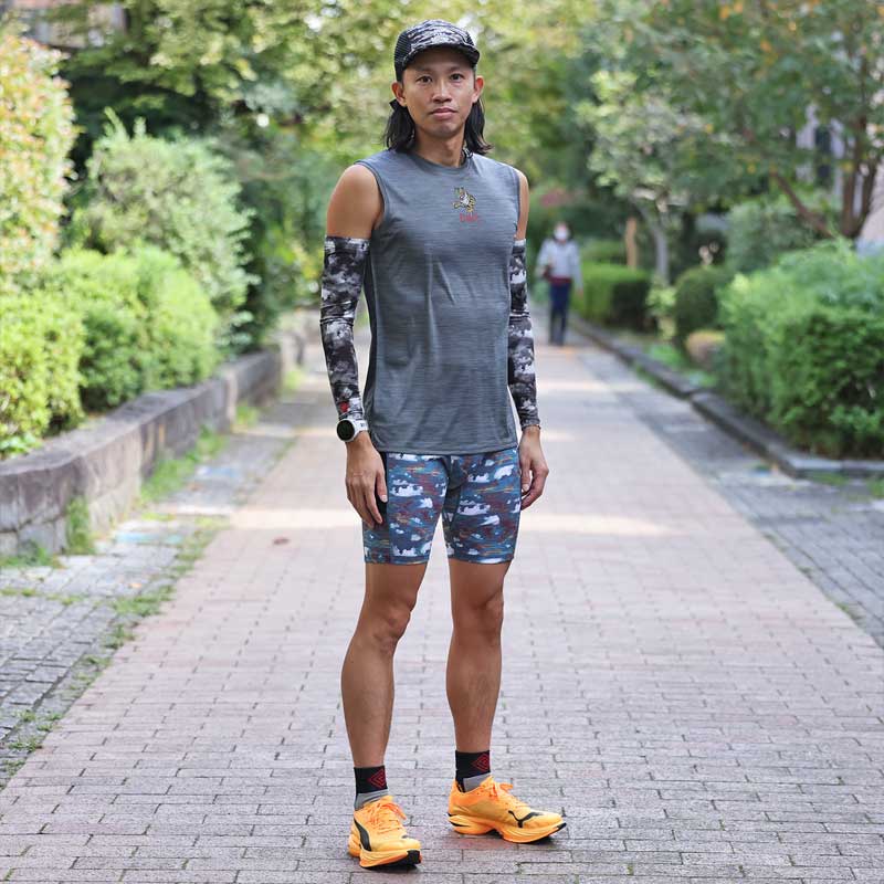 エルドレッソ　ランニングパンツ　M ELDORESO Tsegay Track Pants エルドレッソ ランニング 2025FW