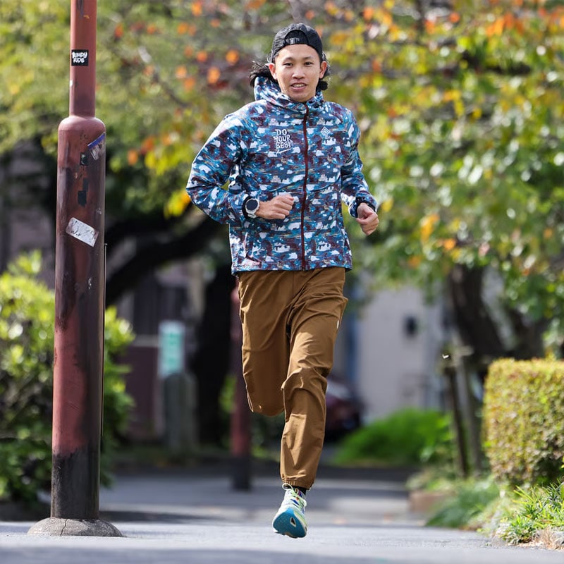 ELDORESO Joshua Parka エルドレッソ ランニング 2025FW(e3003925green