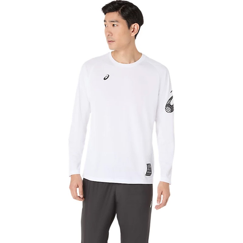 �����å��� �ɥ饤 ���󥰥��꡼�֥���� DRY LONGSLEEVE TEE ��󥺥��˥󥰥����� ASICS 2025AW wasm(2031f161100)