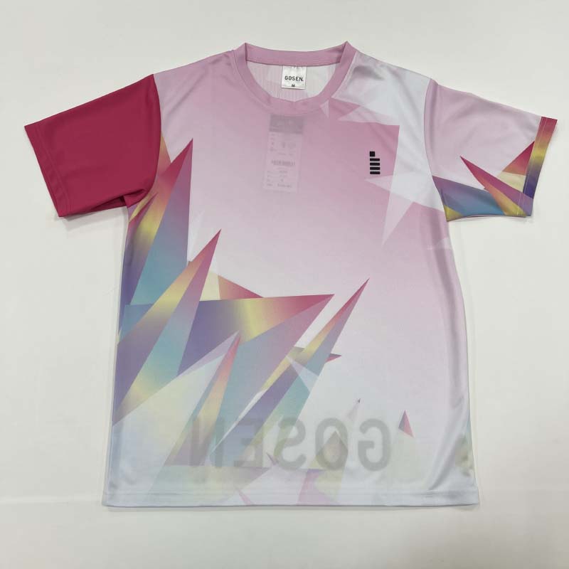 限定　新品タグ付　ゴーセン昇華Tシャツ Sサイズ　ピンク 半袖Tシャツ 昇華Tシャツ ゴーセン GOSEN ユニセックス 男女兼用