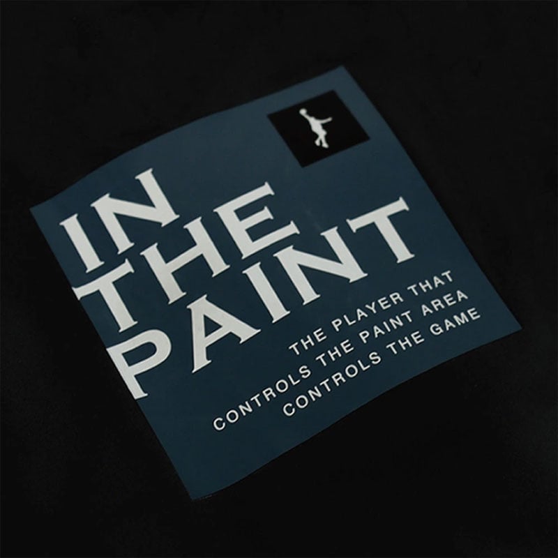 インザペイント　ウィンドパンツ　ブラック インザペイント in THE paint ウィンドパンツ バスケット