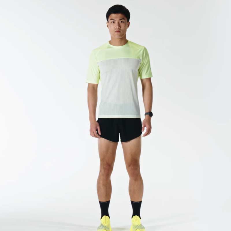 SOAR Running Mens Hot Weather T Fluro Yellow 󥺥˥󥰥 2024SS wso(st4mfyellow)