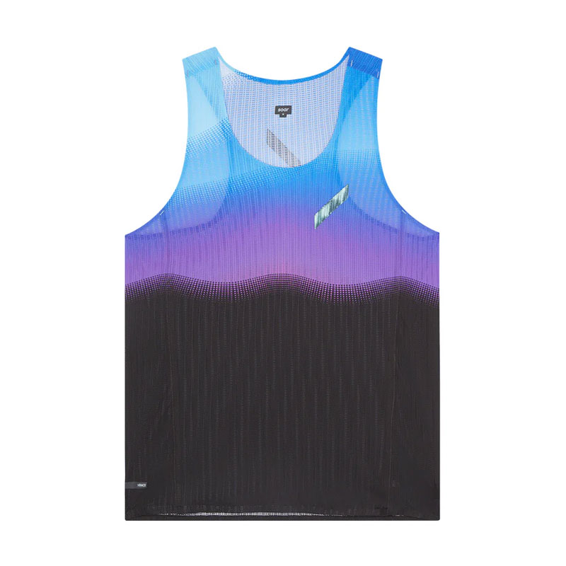 SOAR Running Mens Race Vest ��󥺥��˥󥰥����� wsom(sv1mblkpur)