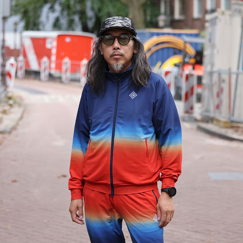 ELDORESO Tsegay Track Top ����ɥ�å� ���˥� 2025FW(e3202425orange)