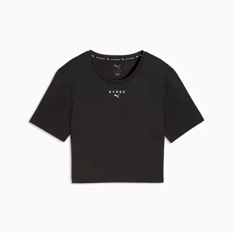 WOMENS PUMA �� HYROX PWRMODE CROP TEE 529328 01 �ס��� ��ǥ����� ���˥󥰥����� 2026FW wpuw(52932801)