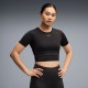 WOMENS PUMA �� HYROX PWRMODE CROP TEE 529328 01 �ס��� ��ǥ����� ���˥󥰥����� 2026FW wpuw(52932801)