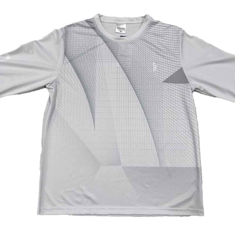 GOSEN ALL JAPAN 長袖Tシャツ 2025 ライトグレー O 楽天市場】数量限定 ソフトテニス ウェア ゴーセン GOSEN 昇華ロング