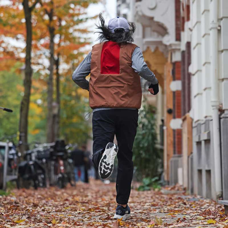 ELDORESO Bekele Vest エルドレッソ ランニング 2025FW(e3300625brown