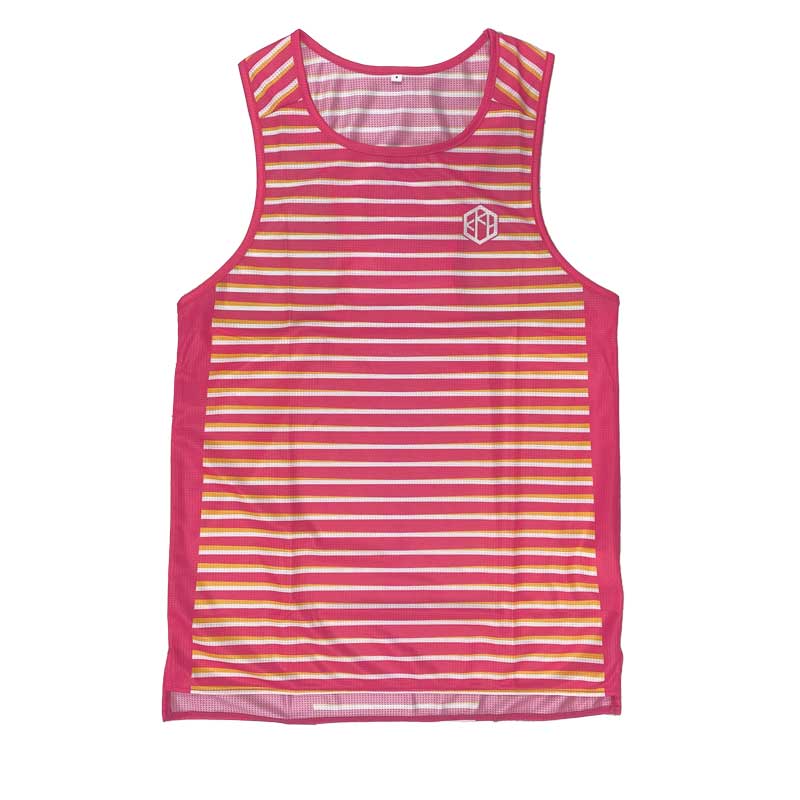 クラップアパレル シングレット ピンク （ユニセックス）(krptankpink