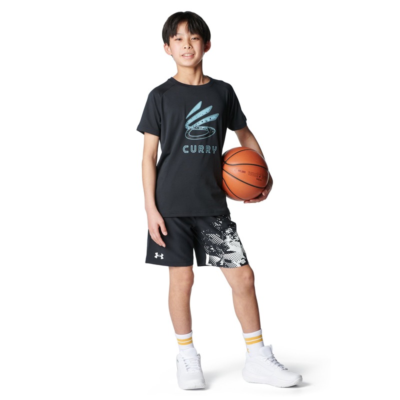 アンダーアーマー ジュニア カリー テック ショートスリーブ Tシャツ