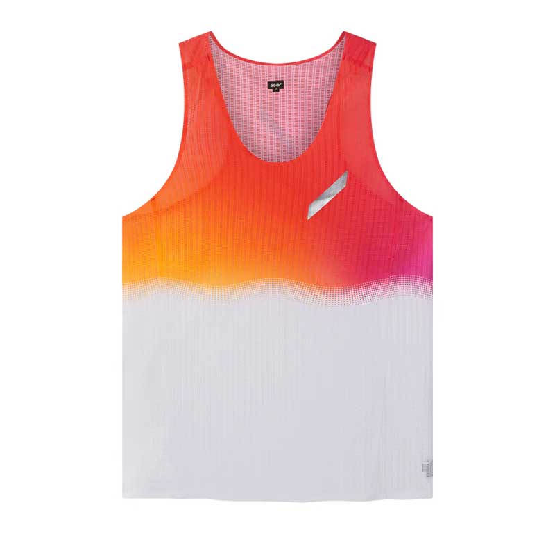 SOAR Running Mens Race Vest ��󥺥��˥󥰥����� wsom(sv1mrainbow2)