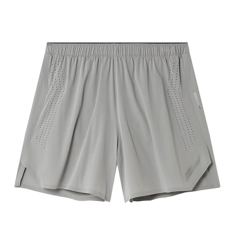 SOAR Running Mens RUN SHORTS Silver Grey メンズランニングウェア
