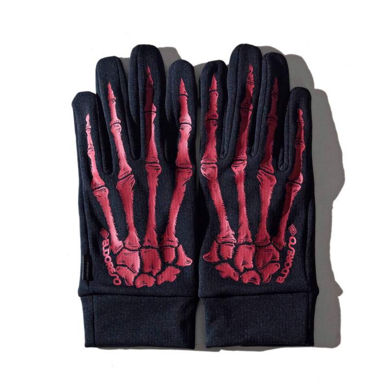 ELDORESO X-ray Gloves E7905026 BKRD エルドレッソ ランニング 2026FW