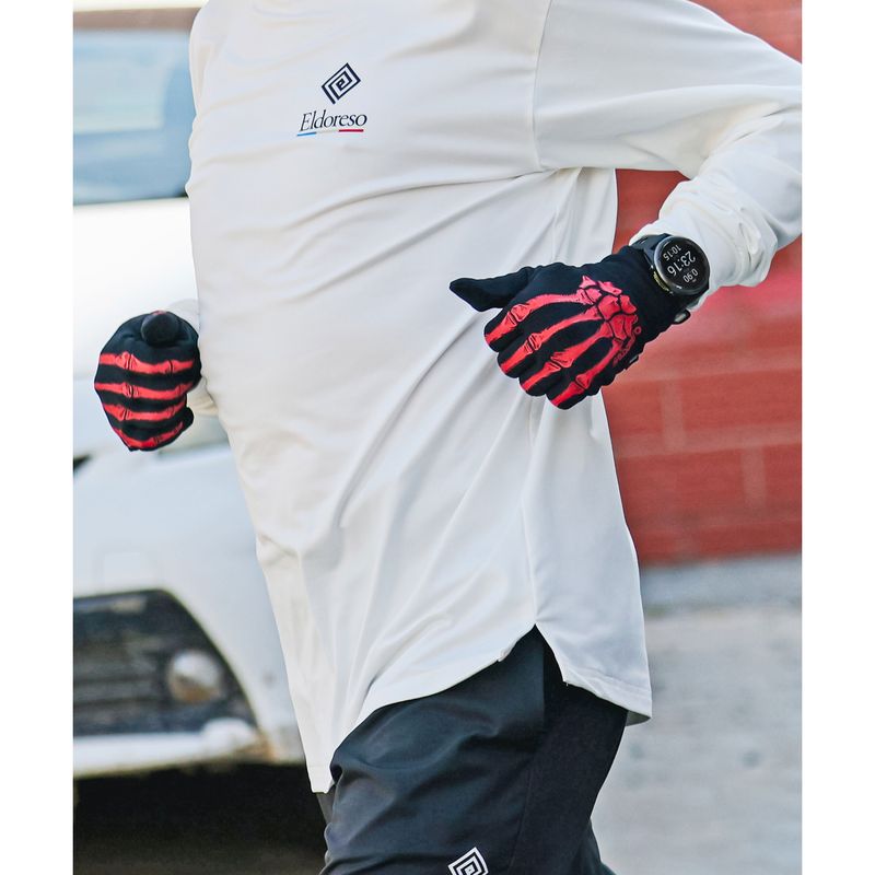 ELDORESO X-ray Gloves E7905026 BKRD エルドレッソ ランニング 2026FW