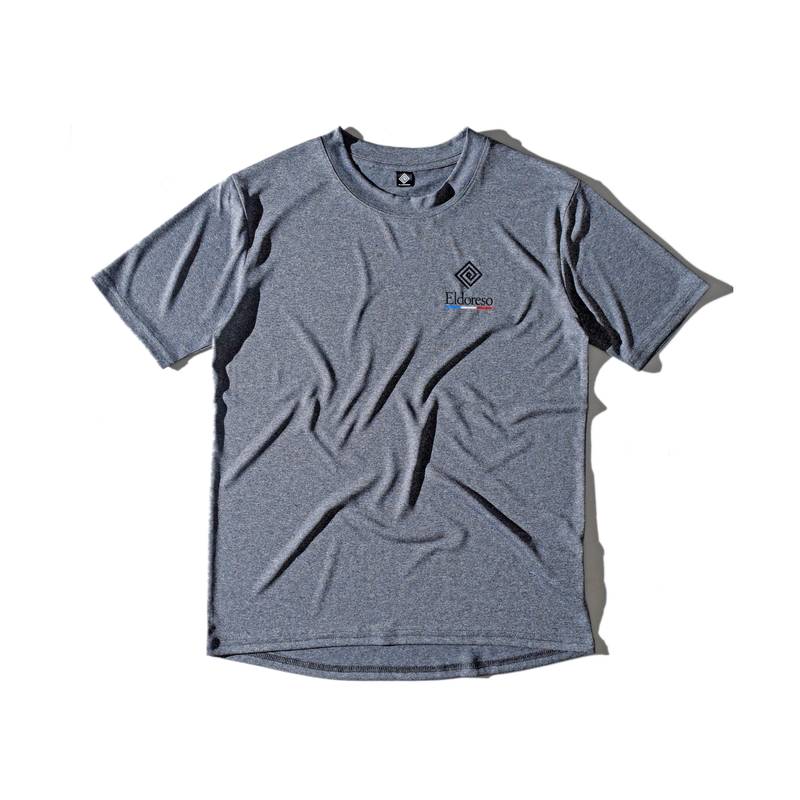 ELDORESO Marbled Tee E1019826 GRAY エルドレッソ ランニング 2026FW