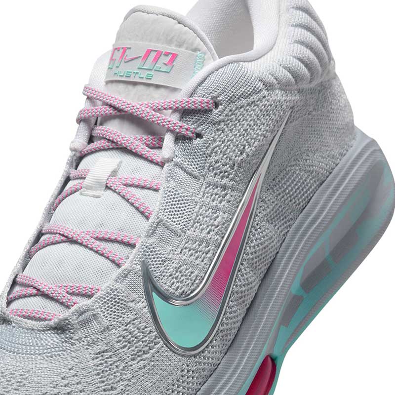 Nike GT バスケットボールシューズ グレー/ピンク NIKE AIR ZOOM G.T. CUT EP ナイキ エア ズーム GT カット 2025