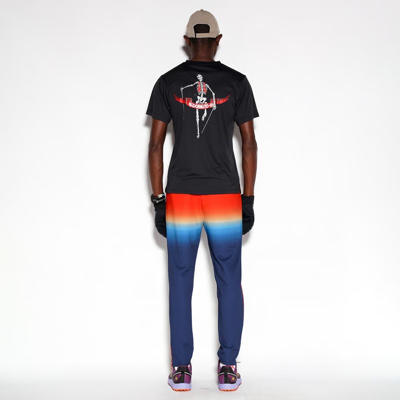ウォーキング・ランニングウェア ELDORESO ELDORESO Middle Spats エルドレッソ ランニング(e2405515navy