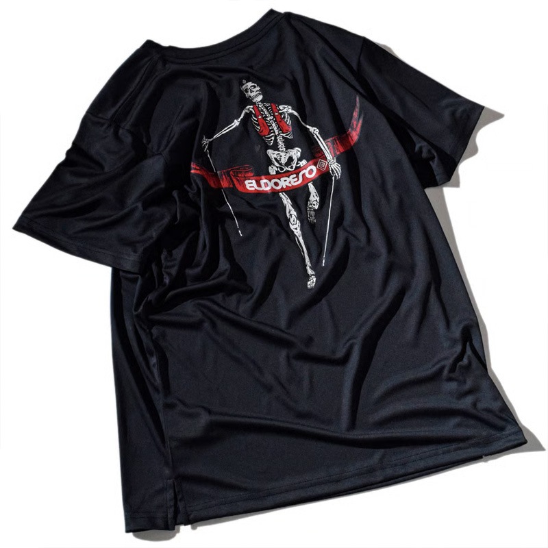 ELDORESO Advent Boneman T 黒 Sサイズ エルドレッソ ELDORESO Boneman Tee エルドレッソ ランニング 2025FW