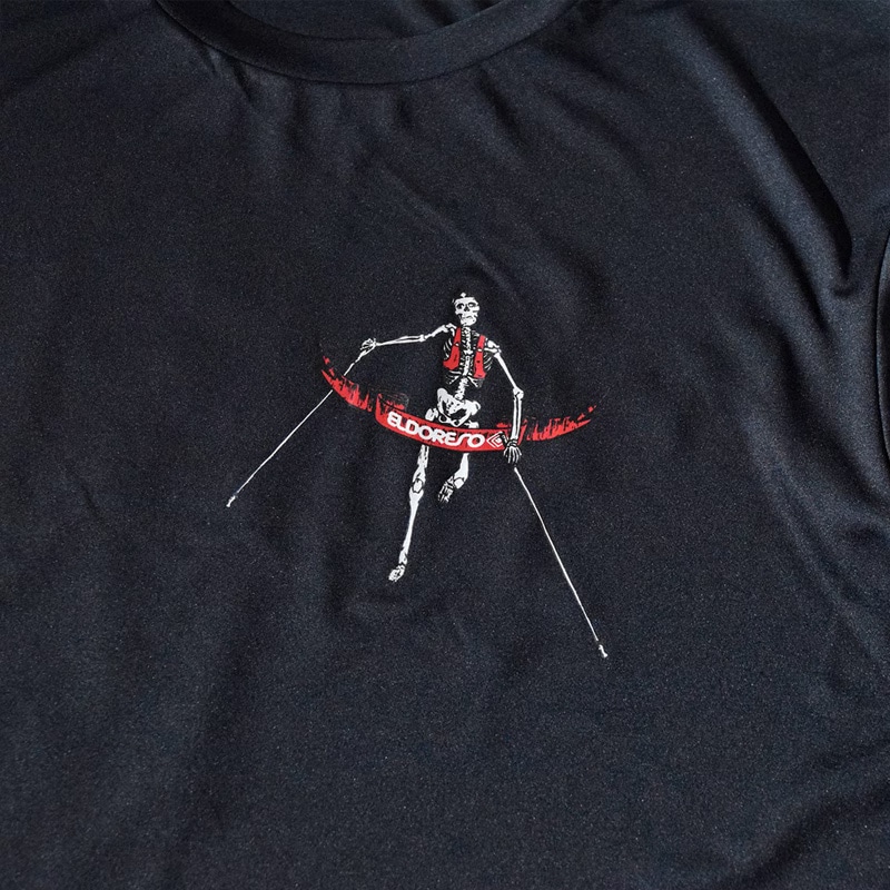 ELDORESO Advent Boneman T 黒 Sサイズ エルドレッソ ELDORESO Boneman Tee エルドレッソ ランニング 2025FW