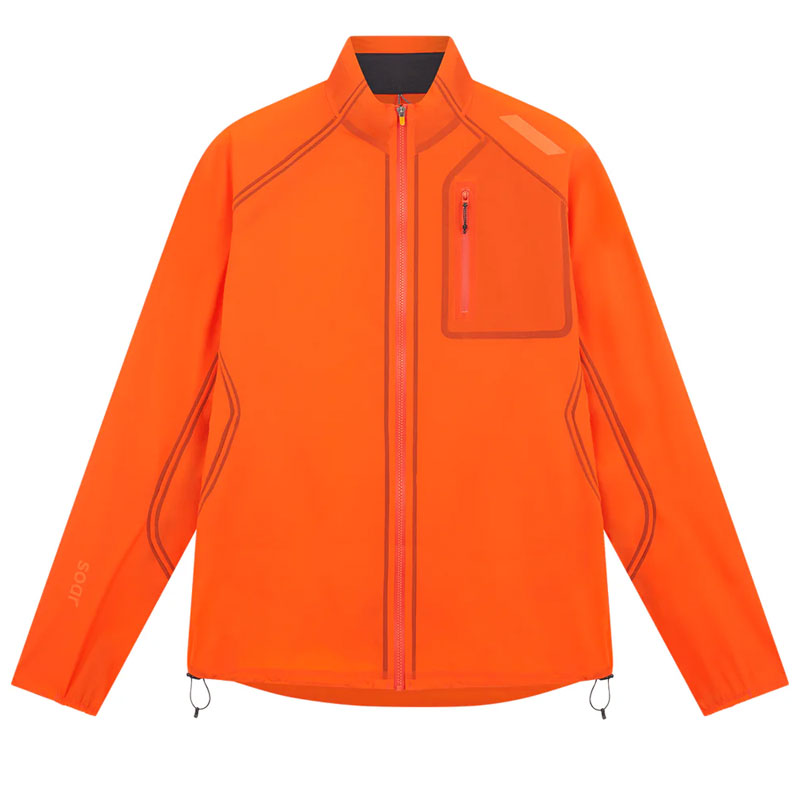 SOAR Running Mens RAINOUT SHELL orange メンズランニングウェア