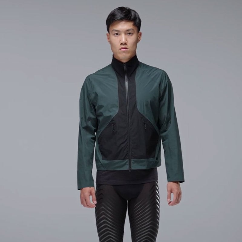 SOAR Running Mens ULTRA BOMBER green black メンズランニングウェア