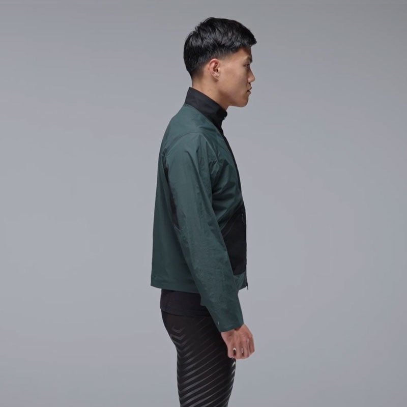SOAR Running Mens ULTRA BOMBER green black メンズランニングウェア