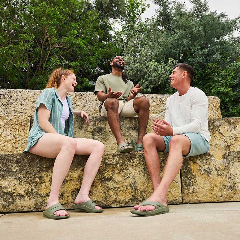 �ں�û¨��ȯ���ۥ����ե��� OOFOS OOriginal-foliage �ꥫ�Х꡼������� ������ thong 710ofs(ooriginal-foliage)