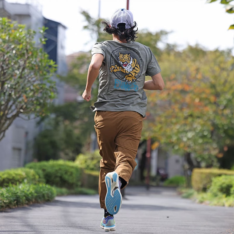 ELDORESO Jump Out Tee エルドレッソ ランニング 2025FW(e1016425gray