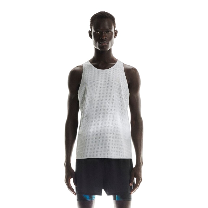 On Pace Tank メンズSサイズ メンズ Pace Tank | グレー & ホワイト | On 日本