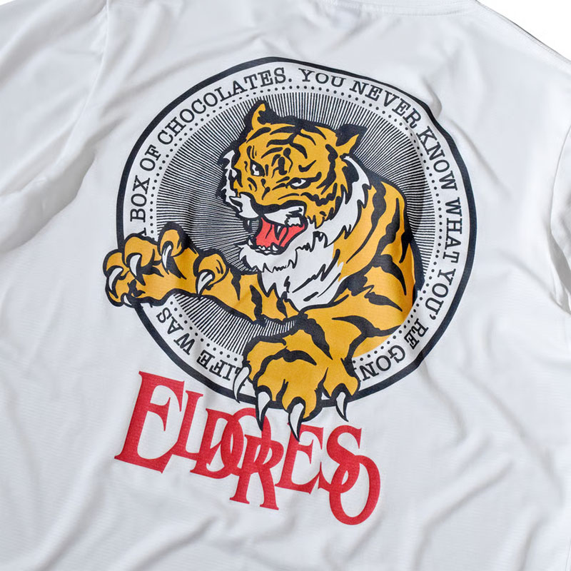 ELDORESO Jump Out Tee エルドレッソ ランニング 2025FW(e1016425white