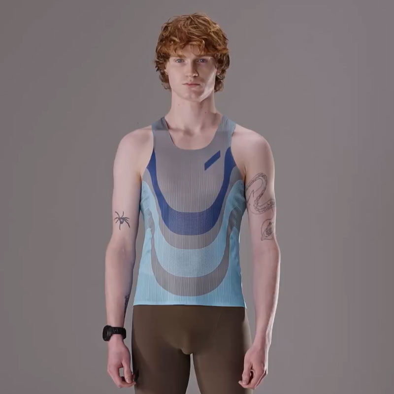 SOAR Running Mens RACE VEST 2.0 Grey Light Blue ��󥺥��˥󥰥����� 2026SS wsom(ss26sv7mblu)