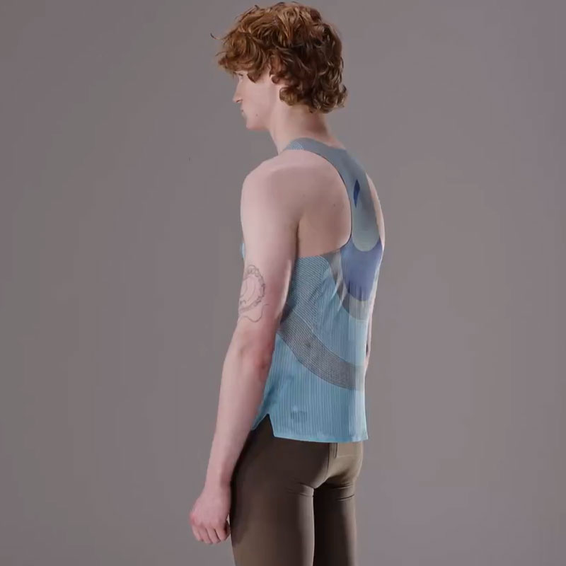 SOAR Running Mens RACE VEST 2.0 Grey Light Blue ��󥺥��˥󥰥����� 2026SS wsom(ss26sv7mblu)