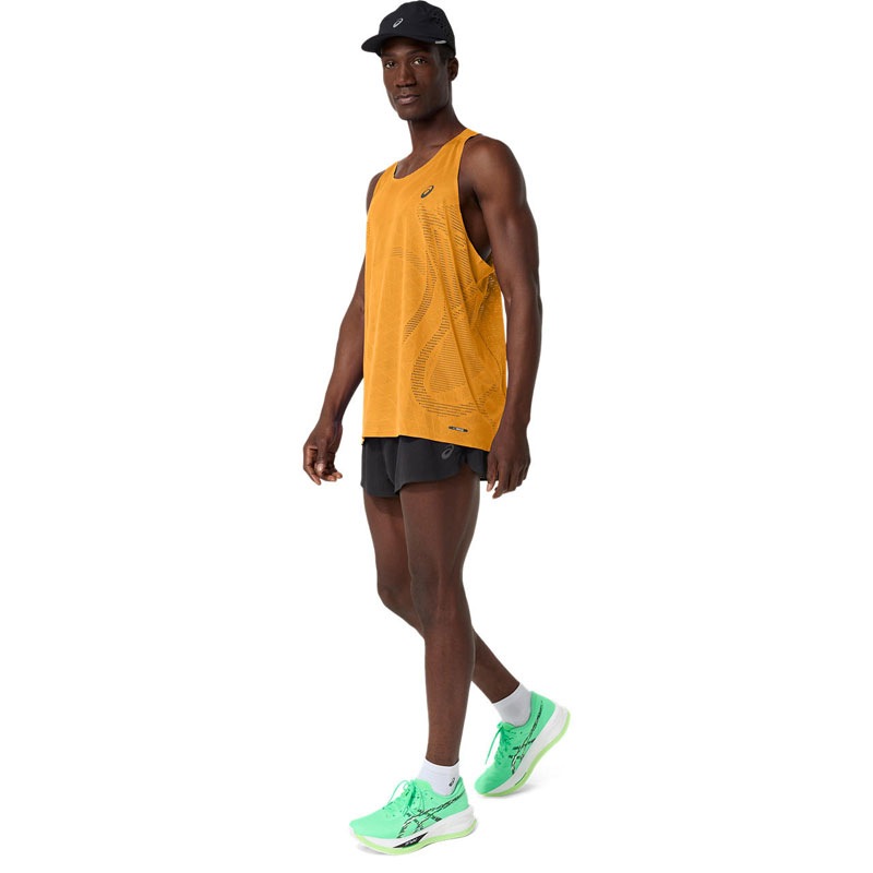 �����å��� �᥿��� ���󥰥�å�exclusive METARUN SINGLET ��󥺥��˥󥰥����� ASICS 2026SS wasm(2011d508800)