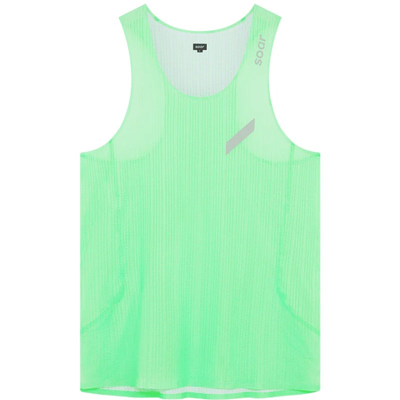 SOAR Running Mens RACE VEST 2.0 bright Green ��󥺥��˥󥰥����� 2026SS wsom(ss26sv7mgree)