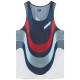 SOAR Running Mens RACE VEST 2.0 navy red white stripe ��󥺥��˥󥰥����� 2026SS wsom(ss26sv7mnav)