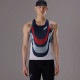 SOAR Running Mens RACE VEST 2.0 navy red white stripe ��󥺥��˥󥰥����� 2026SS wsom(ss26sv7mnav)