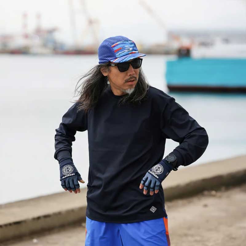 エル ELDORESO Splashes Long Tee エルドレッソ ランニング 2025FW