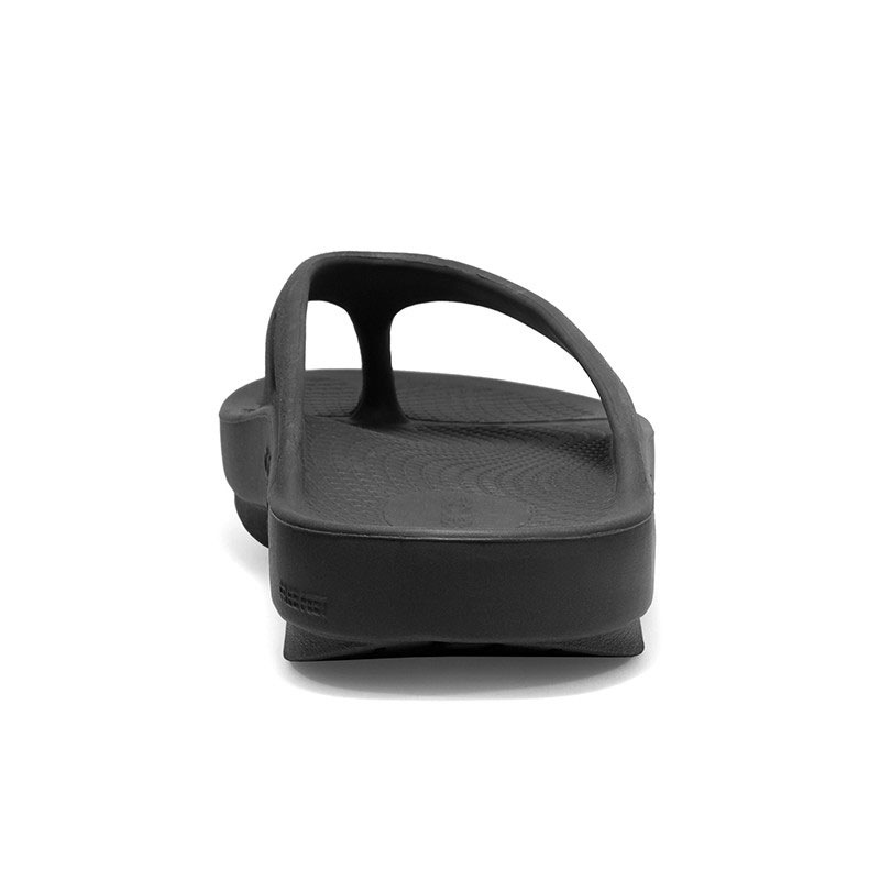 �ں�û¨��ȯ���ۥ����ե��� OOFOS �ꥫ�Х꡼������� OOriginal-Black ooriginal black ������ thong(010050182)