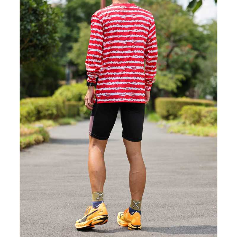 ELDORESO Joseph Long Tee E1106326 RED エルドレッソ ランニング