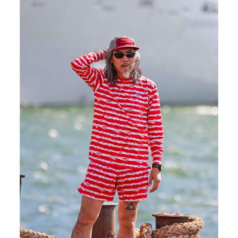 ELDORESO Joseph Long Tee E1106326 RED エルドレッソ ランニング