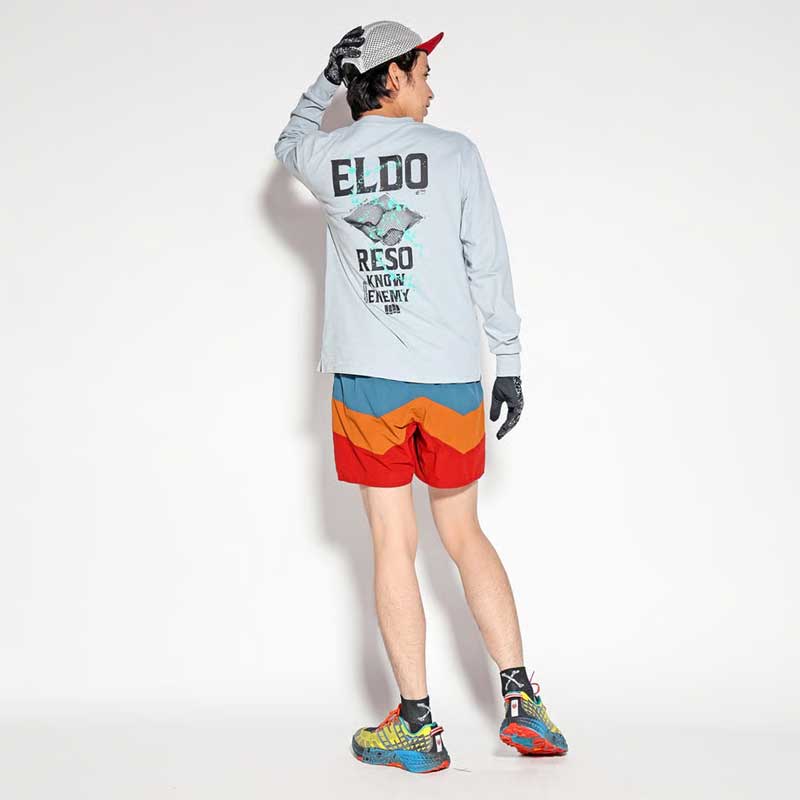 ELDORESO Splashes Long Tee エルドレッソ ランニング 2025FW