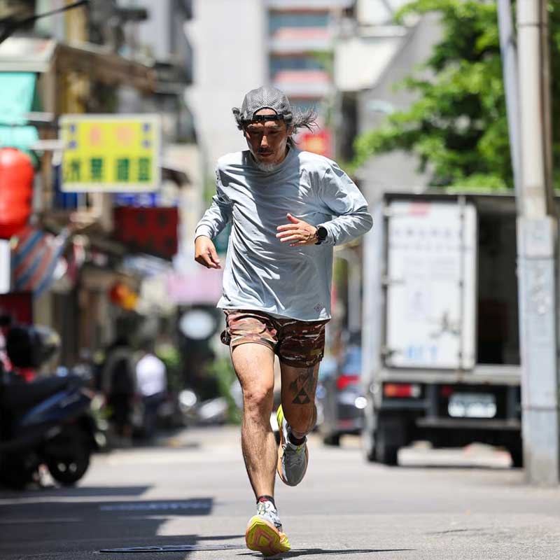 ELDORESO Splashes Long Tee エルドレッソ ランニング 2025FW