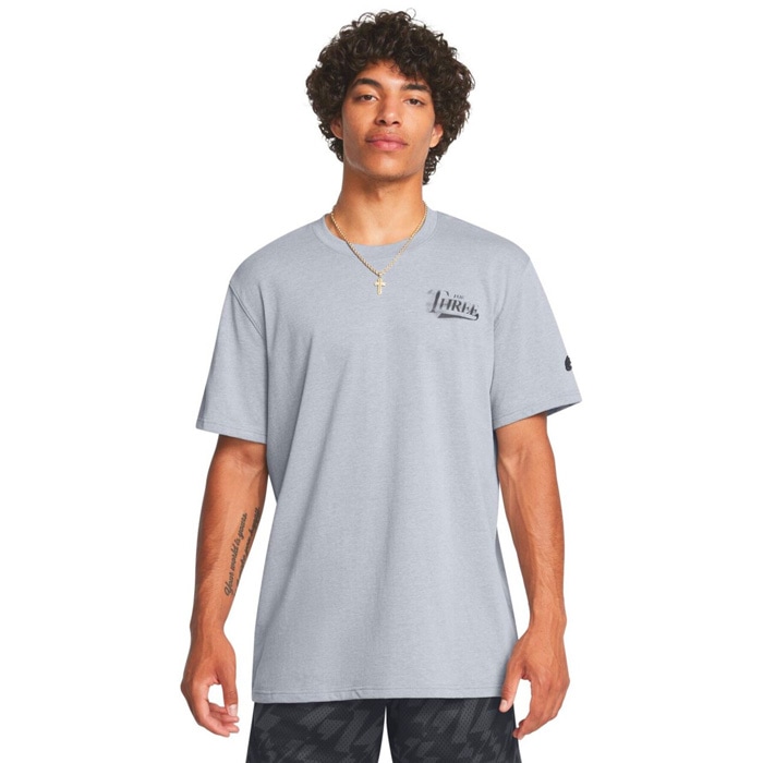 カトリーヌアンドレ　シャツ UNDER ARMOUR アンダーアーマー カリー テック ロゴ ロングスリーブ T