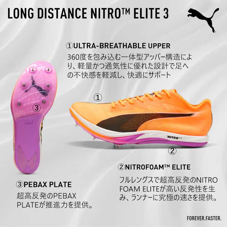 プーマ ロングディスタンス ニトロ エリート 3 PUMA Long