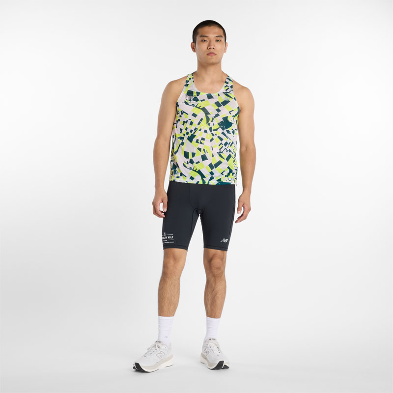 ニューバランス RBC Brooklyn Half シングレット OUTLINE メンズ