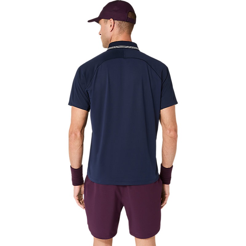 海外サイズ アシックス GAME POLO SS TOP ポロシャツ Tシャツ テニス