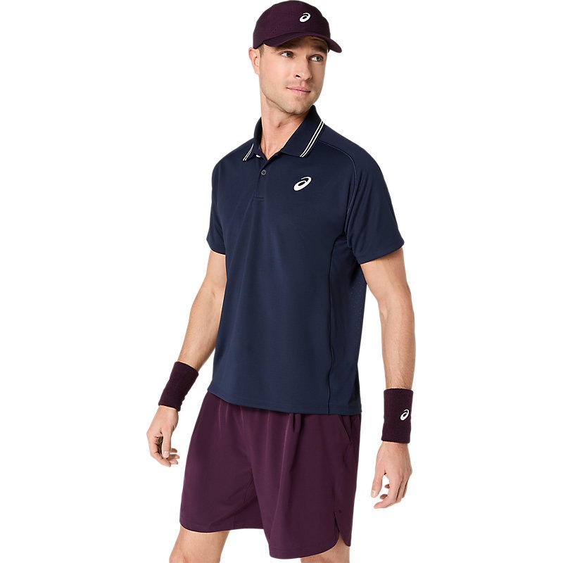 海外サイズ アシックス GAME POLO SS TOP ポロシャツ Tシャツ テニス
