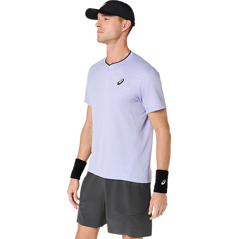 海外サイズ アシックス MATCH NIGHT ENERGY Tシャツ テニスウェア