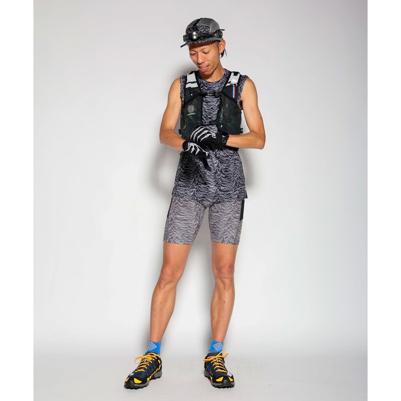 ELDORESO Joseph Sleeveless E1227226 BKWH エルドレッソ ランニング