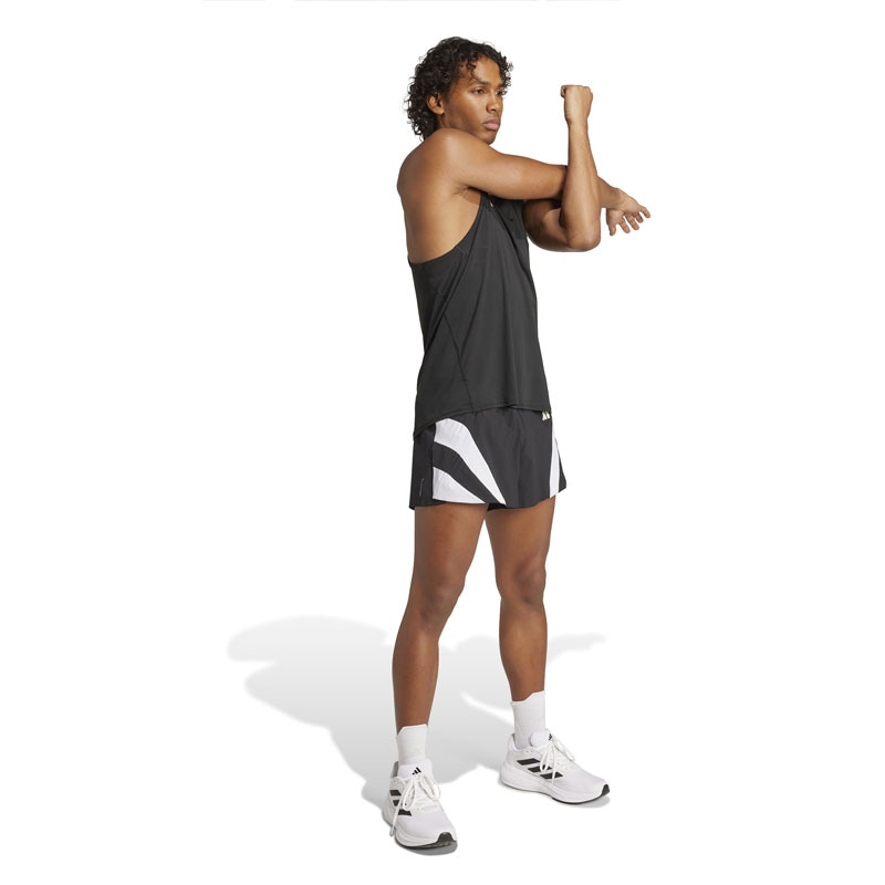 ADIDAS ADIZERO A SHORTS M 3インチショート アーカイブ
